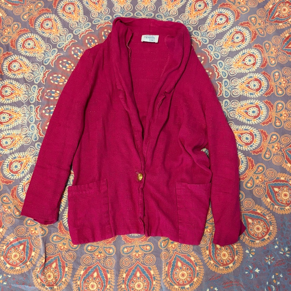 Women's Blazer with gold buttons